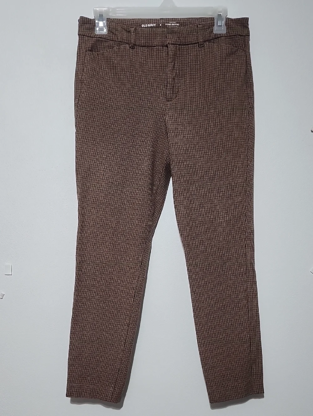 Old Navy Brown Patterned Men's Dress Pants